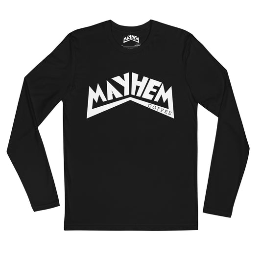 Men's Long Sleeve Fitted Crew