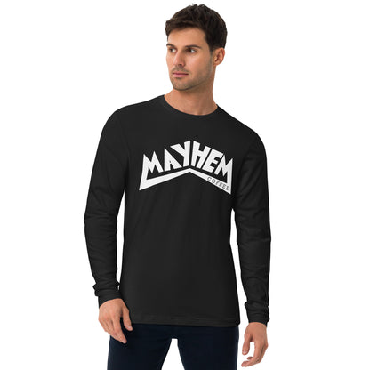 Men's Long Sleeve Fitted Crew